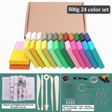 32 Color 3D Clay Plasticine Portable Box New