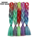 Desire for Hair 5Packs Synthetic Braiding Hair Christmas