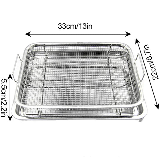 Copper Baking Tray Oil Frying Baking Pan Non-stick