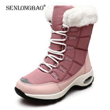 New Winter Women Boots High Quality Warm Snow