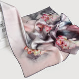 100 Silk Square Scarf for Women 65x65cm Beautiful