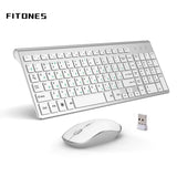 Russian version 2.4g wireless keyboard and mouse, ergonomics,