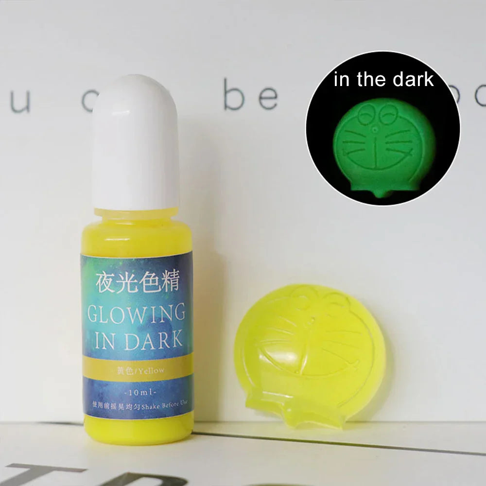 Glowing in Dark High Concentration Epoxy Pigment DIY