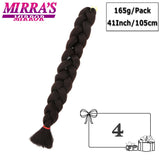 82" Jumbo Box Braids Synthetic Hair Extensions