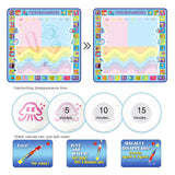 Coolplay Magic Water Drawing Mat Coloring Doodle Mat
