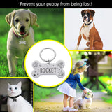 Custom Dog ID Tag Personalized Pet Name Address