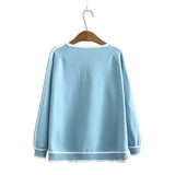 Womens Sweaters Plus Size Fashion Autumn Jumper Striped