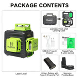 Huepar 3D Cross Line Self-leveling Laser Level 12