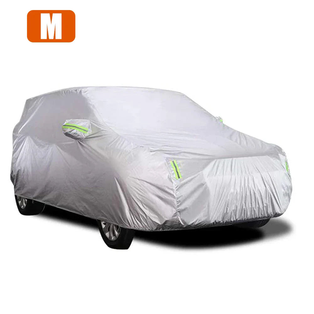 Universal Car Covers Size S/M/L/XL/XXL Indoor Outdoor Full Auot Cover Sun UV Snow Dust Resistant Protection Cover New