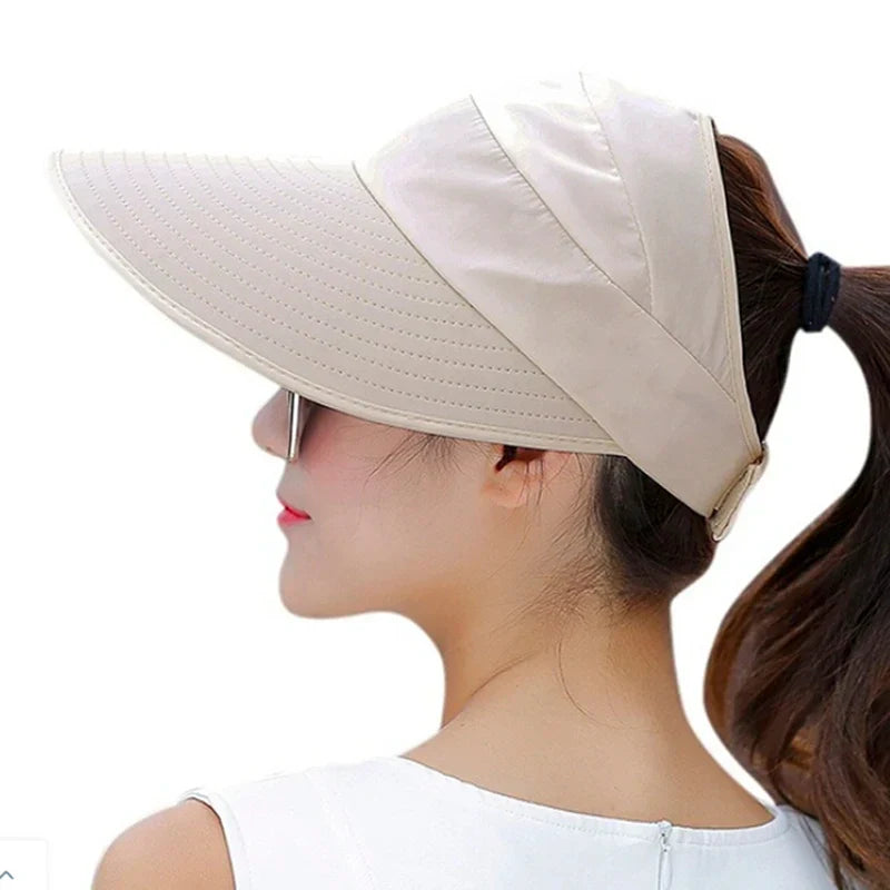 Summer Sun Protection Folding Sun Hat For Women