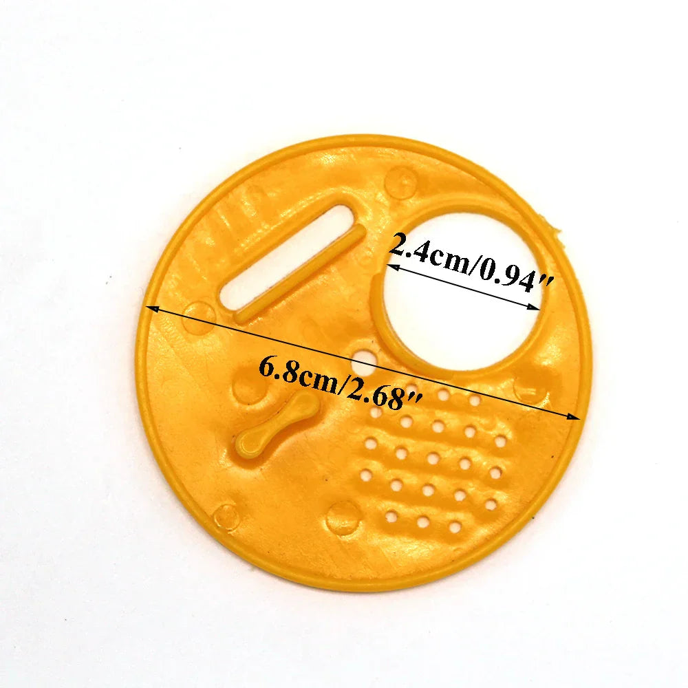50PCS Beekeeping Plastic Beehive Door Round Single Bee