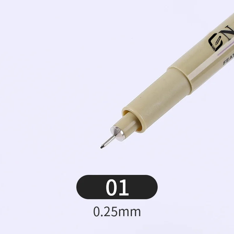 3/6/7/Pcs Pigma Micron Pen Liner Ink Marker Pen