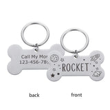 Custom Dog ID Tag Personalized Pet Name Address