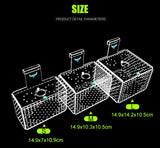 Aquarium Incubator Transparent Acylic Fish Tank Isolation Box