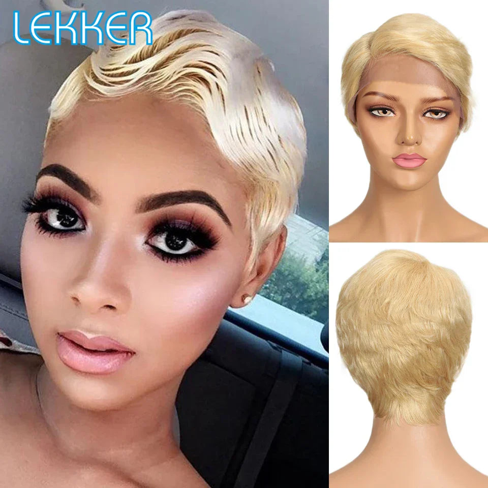 Lekker Short Pixie Bob T Part Lace Human