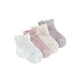 Lawadka 4Pairs/Lot Kids Socks for Girls Boys Cotton