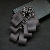 High Quality Korean Fashion New Crystal Bow Tie