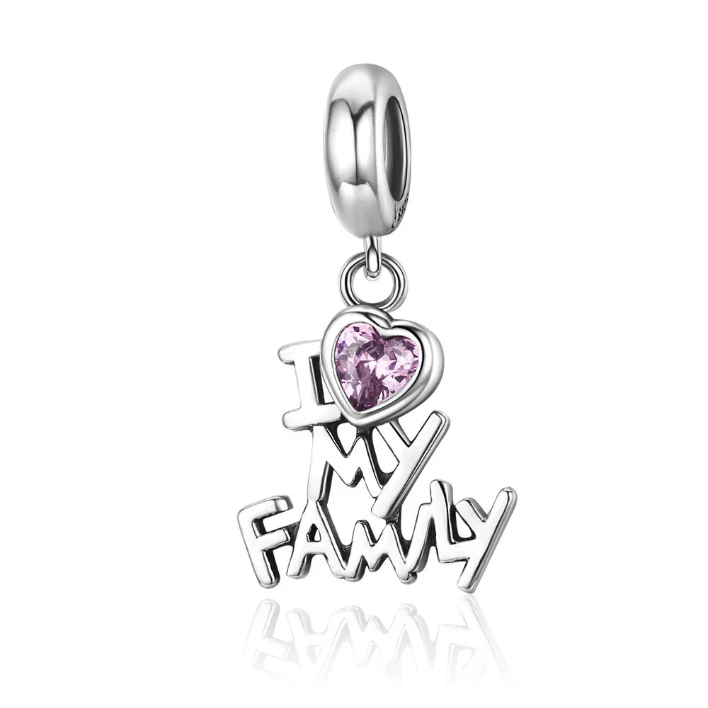 BISAER Alloy Dangle Beads Cup Bulldog Boy Girl