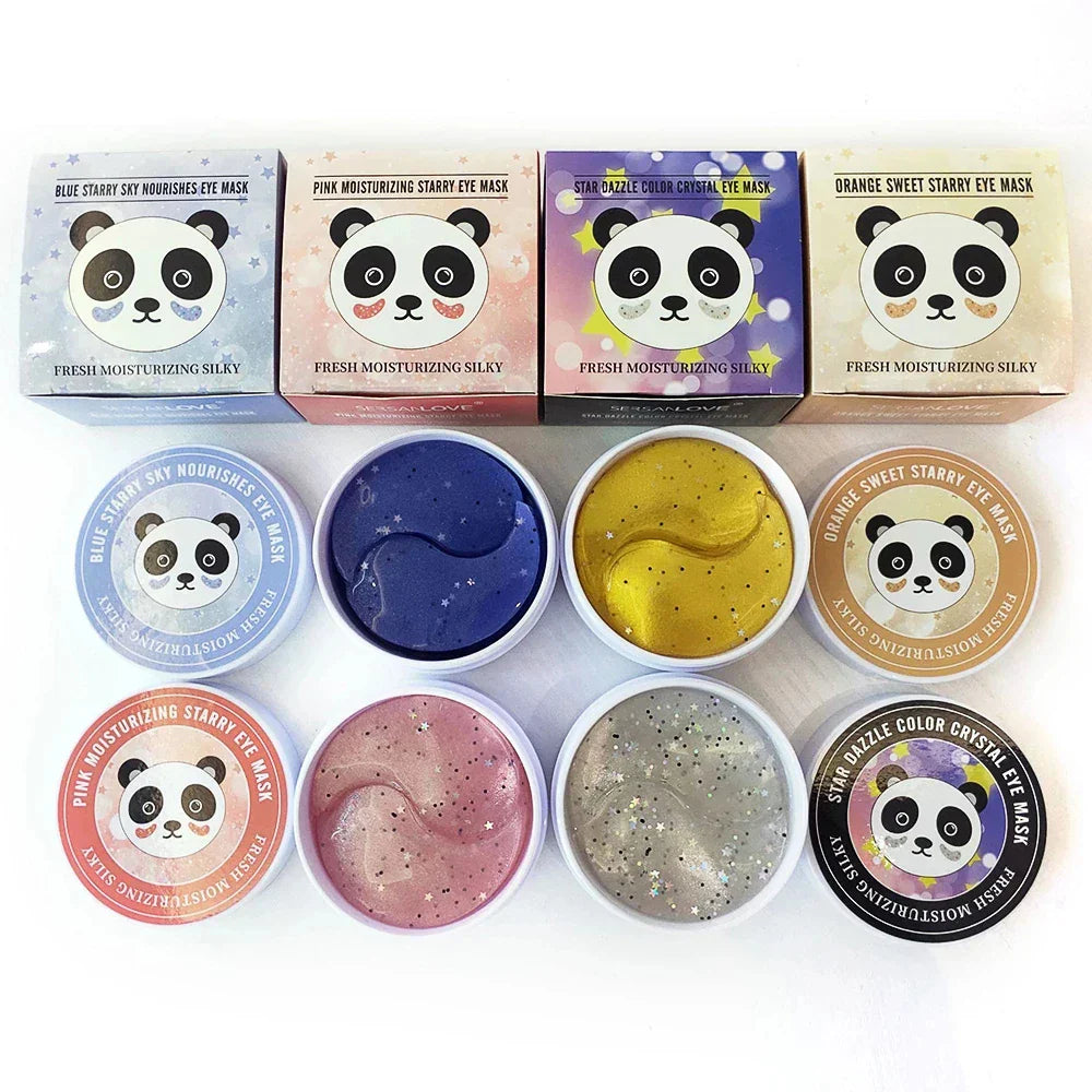 Panda Starry Sky Crystal Collagen Eye Mask Repair