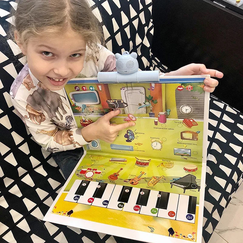 Russian Language Reading E-book Toys for Children Learning