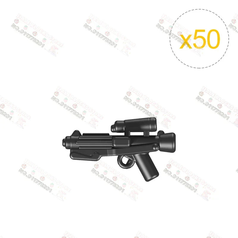 50PCS/LOT Weapon Model Gun Pack Star W Movie