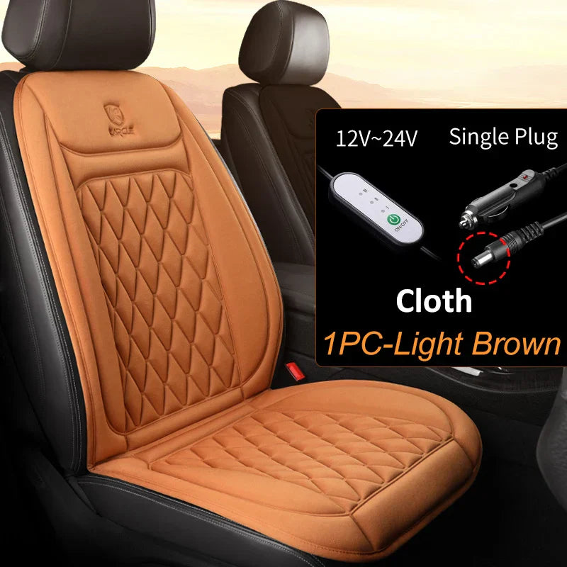 Karcle Heated Car Seat Cover Electric Heated Car