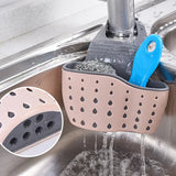 Kitchen Storage Drain Basket Soap Sponge Holder Kitchen