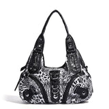 Angelkiss Women Handbags Leopard Bag Top-handle Handbag Fashion