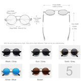 KINGSEVEN High Quality Gothic Steampunk Sunglasses Polarized Men