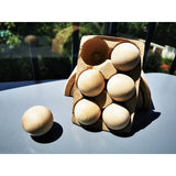 Montessori Wooden Toys Elemental Rainbow Stacking Blocks /Unpaint