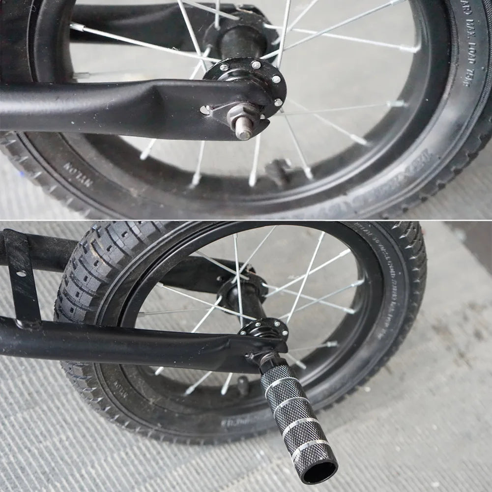 2x Alloy Bicycle Axle Pedal Stunt Pegs