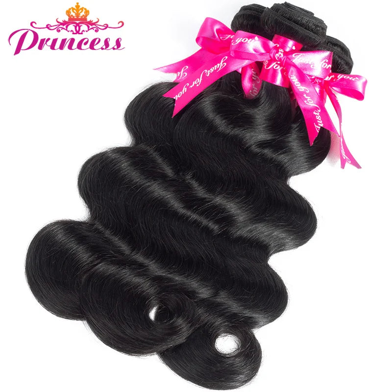 Beautiful Princess Brazilian Hair Weave Bundles Double Weft