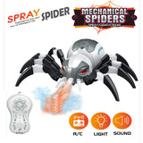 Simulation Electric Remote Control Spray Spider Light Music