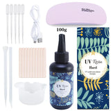 Epoxy Resin Kit for Beginners Silicone Resin Mold
