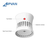 CPVAN Smoke Detector Fire Alarm Home Security System