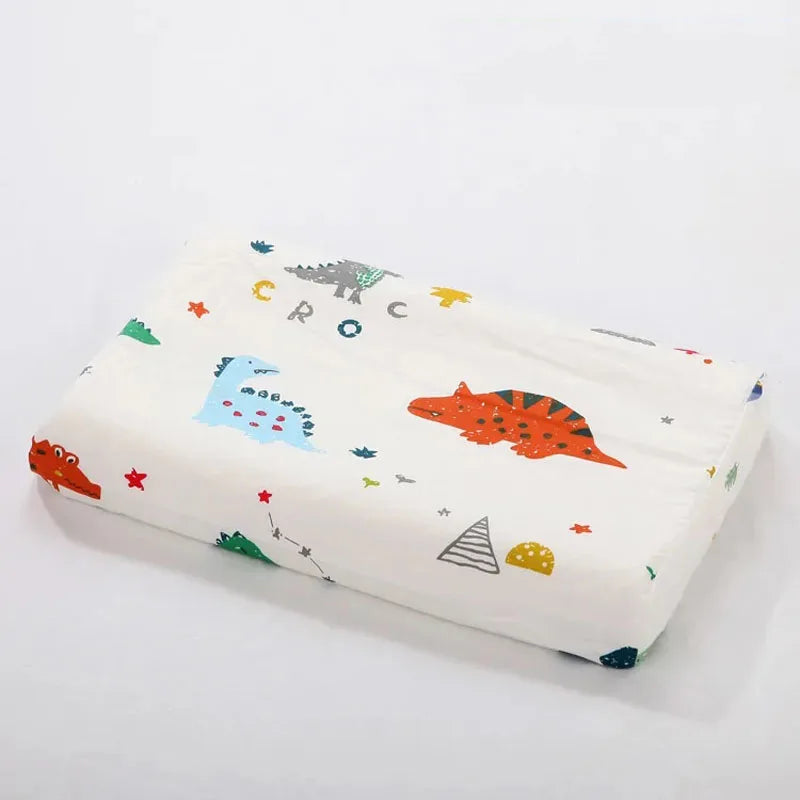 Special Pillowcase Latex Pillow Pure Cotton Children's Four