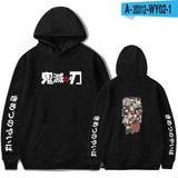 Anime Hoodie Demon Slayer Oversized Hoodies Sweatshirts Men/Womens