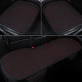 Car seat cover front/Rear Flax Seat Protect Cushion