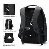 Fenruien Waterproof Backpacks USB Charging School Bag Antitheft