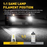 2Pcs H8 H11 LED Fog Lights 3000K/6500K Car Bulbs