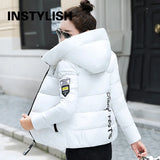 Women Winter Parkas Hooded Thick Warm Short Coat