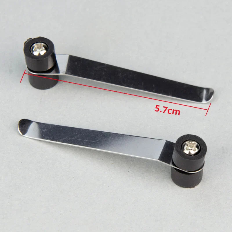 A Pair Stainless Steel Specimen Presser Holder Slides