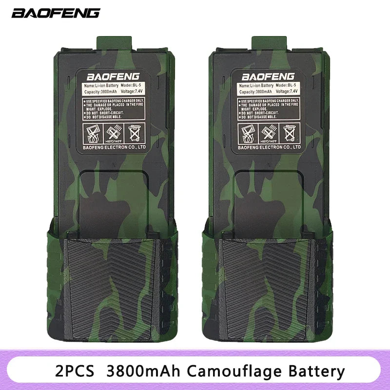 Baofeng BL-5 Battery for Walkie Talkie, Two Way