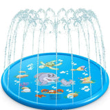 Children Play Spray Mat 100/170cm Beach Inflatable Water