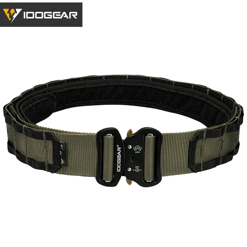 IDOGEAR Tactical 2 inch Combat Belt Quick Release