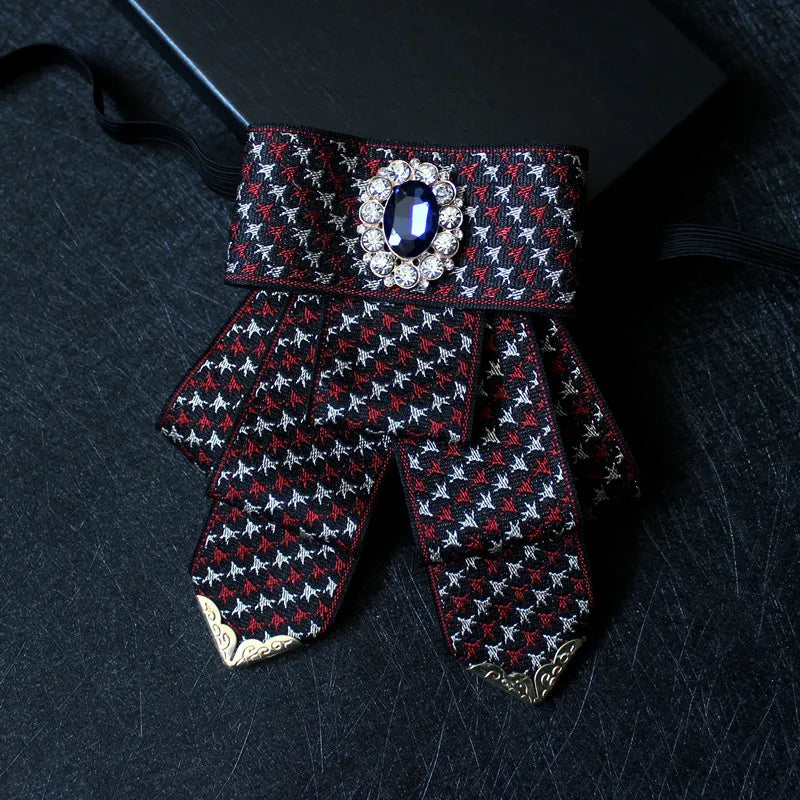 Handmade Bow Tie Men's Unisex British Business Banquet