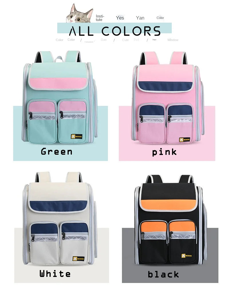 Pet Stroller Transportation Carrier for Dogs Backpack Travel