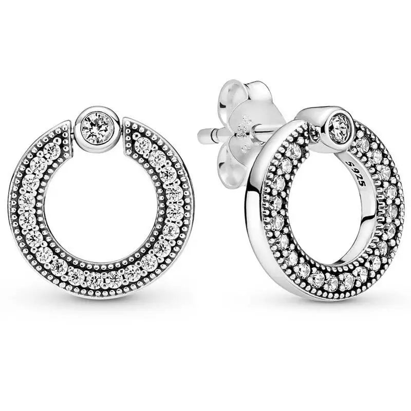 Original 925 Sterling Silver Sparkling Double Freshwater Cultured