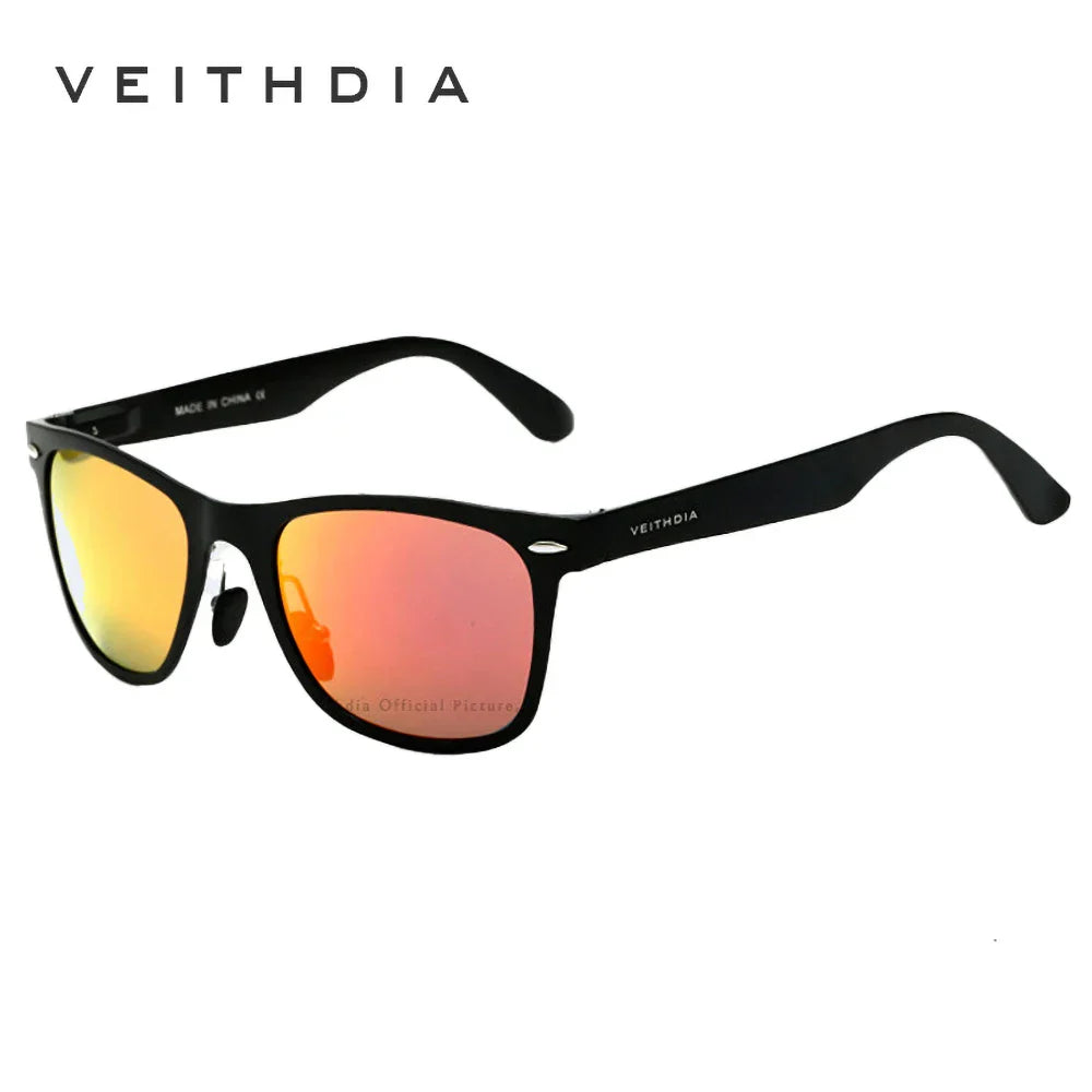 VEITHDIA Sunglasses Brand Designer Aluminum Magnesium Men Sun