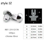 100pcs Various Sizes Wheel Rivets Nuts For Rim